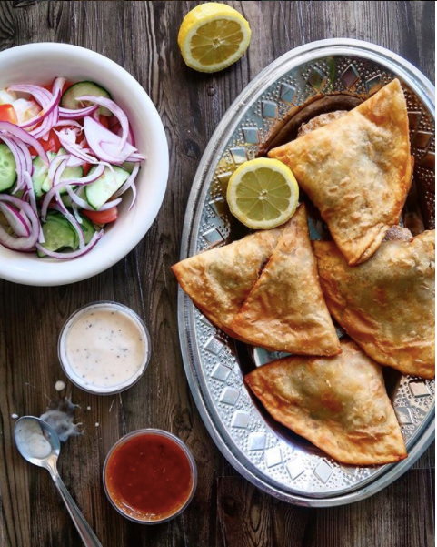 Vegetarian Samosas (Singharas) - India's Favourite Snack